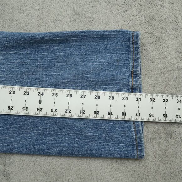 Levi's Blue Boot Cut Women Jeans - Picture 5 of 16